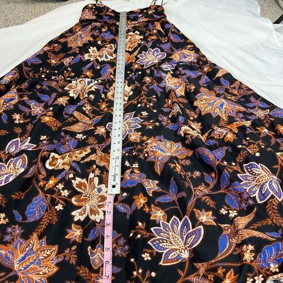 Seafolly Silk Road Paisley Cotton Blend Midi Cover-Up Sundress M‎ NWT - Picture 11 of 12